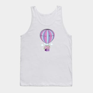 Hot Air Balloon - Stay Safe Tank Top